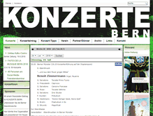 Tablet Screenshot of konzerte-bern.ch